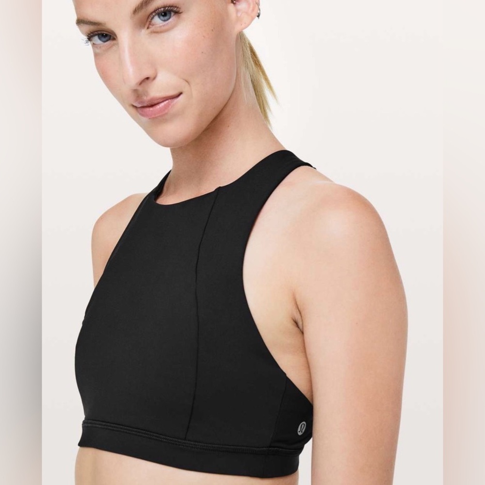 Lululemon Free To Be Serene Bra *High Neck Black